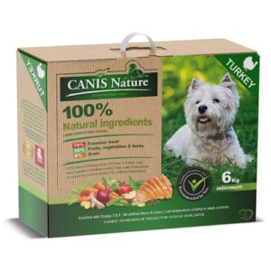 קאניס נייצ'ר הודו מזון טבעי לכלבים 6 ק"ג