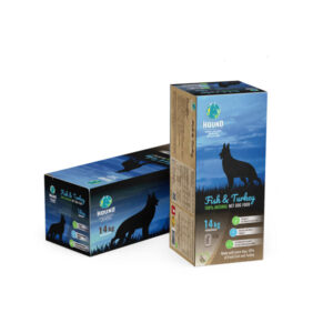 האונד אוכל לכלבים - דג וירקות 14 ק"ג